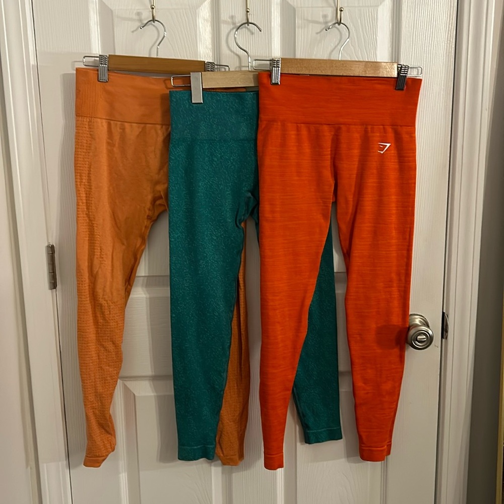 7 Women’s Gymshark Leggings Bundle Size S